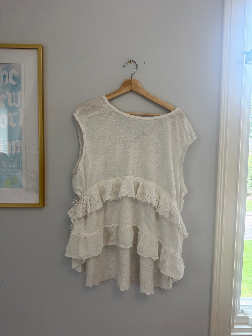 Free People Claire Tee Tunic